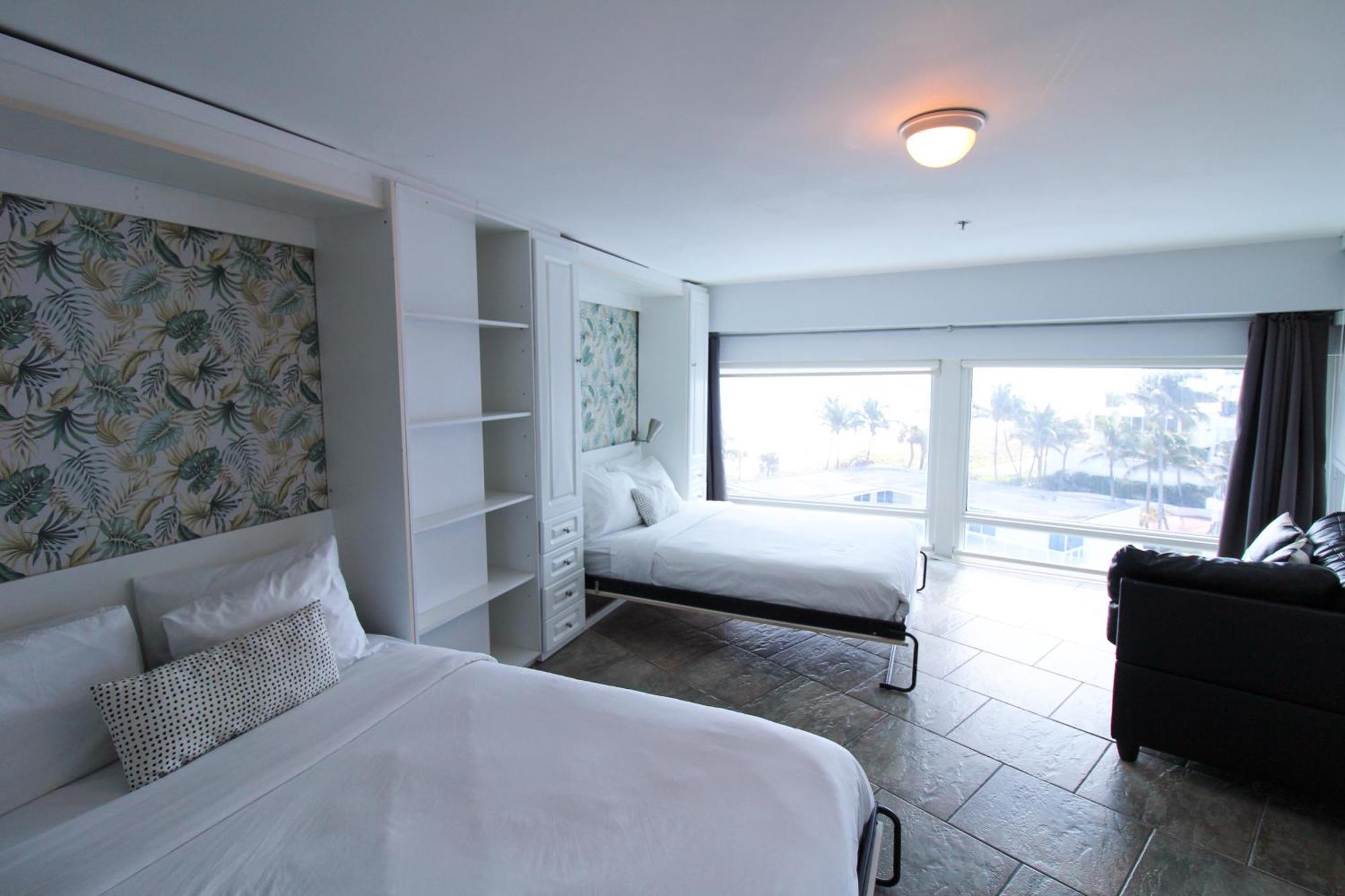 Castle M16 Oceanview Loft With Beach Access, Pool, Tennis And Free Parking! ميامي بيتش المظهر الخارجي الصورة